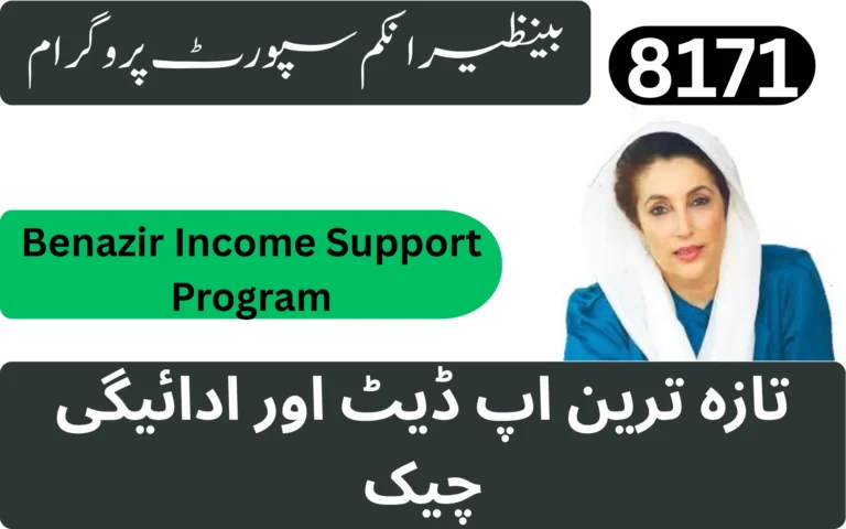Benazir Income Support Program 2025 – Latest Update & Payment Check benazir income support program 2025 latest update payment check
