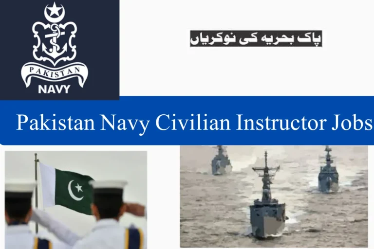 pakistan navy announces civilian instructor jobs