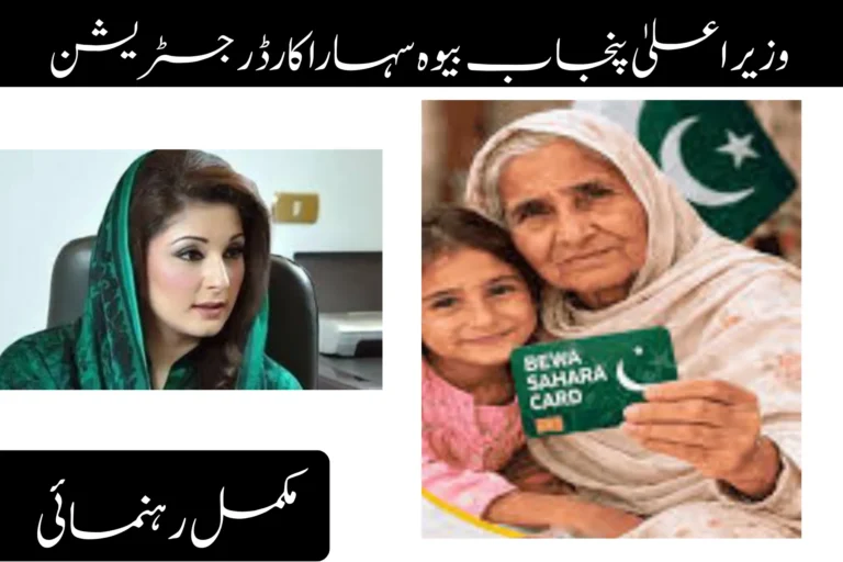cm punjab bewa sahara card registration complete guide