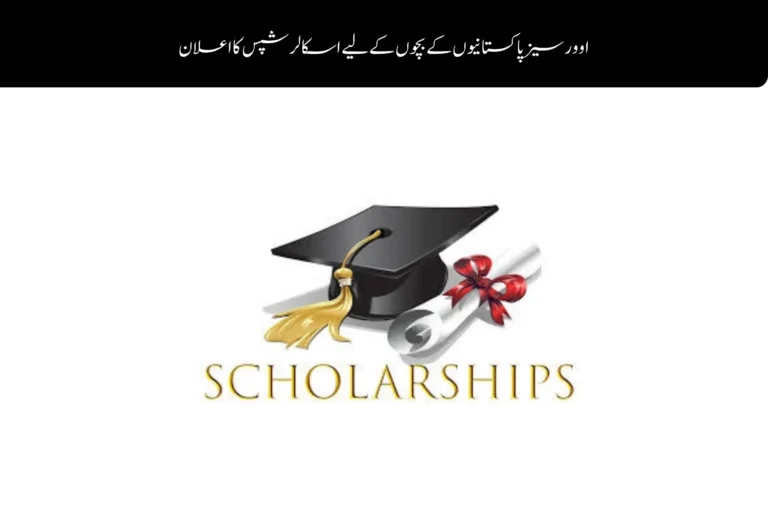 Scholarships Announced for Children of Overseas Pakistanis scholarships announced for children of overseas pakistanis