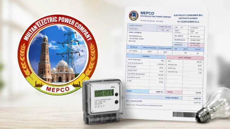 MEPCO Online Bill Check: View & Download Duplicate Bill mepco online bill check